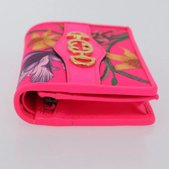 Authentic GUCCI Flora Zumi Leather Wallet bst477-022826 - Picture 5 of 16